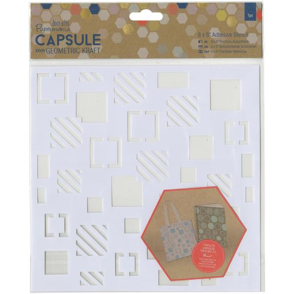 PAPERMANIA Stencil Squares Adhesive / Mollies New Zealand
