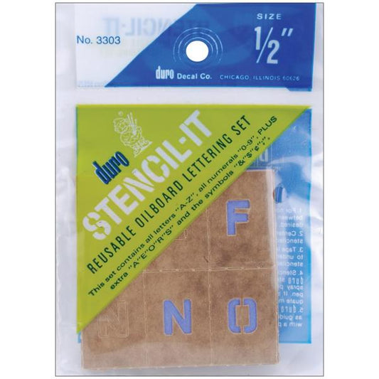 DURO Stencil Alpa/Number / Mollies New Zealand