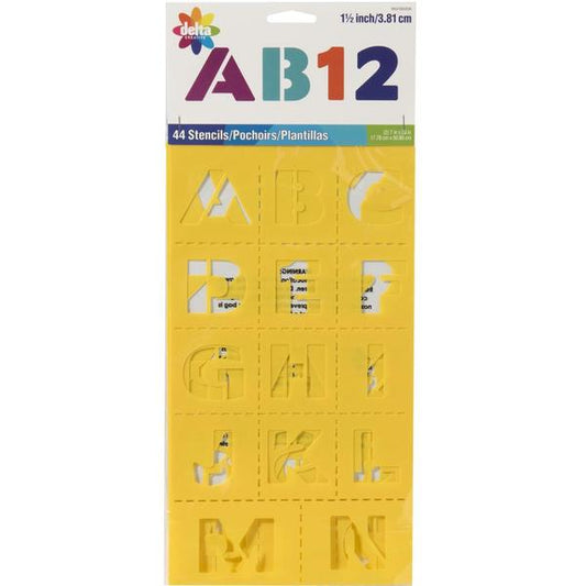 DELTA Stencil Bloc Alpha / Mollies New Zealand