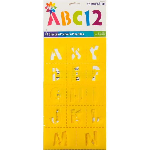 DELTA Stencils Playtime Alphabet | Mollies Make And Create NZ