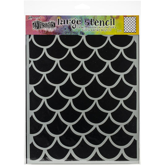 DYLUSIONS Stencil Fishtails / Mollies New Zealand