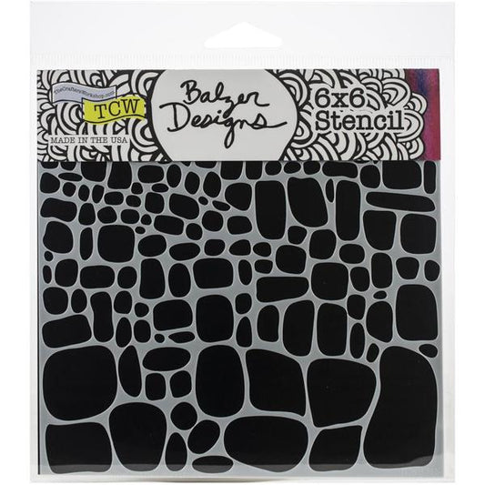 TCW Stencil Stone Increase / Mollies New Zealand