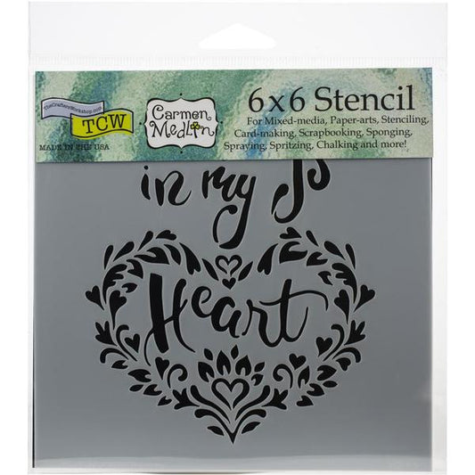 TCW Stencil In My Heart / Mollies New Zealand