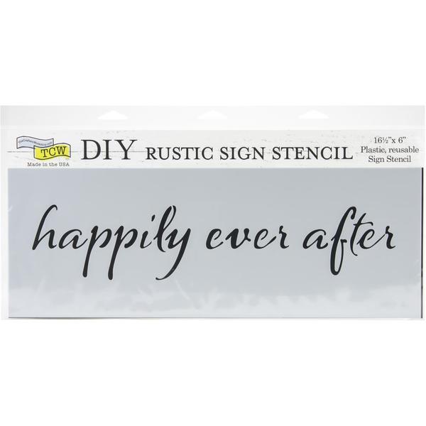 TCW Stencil Happily Ever After / Mollies New Zealand