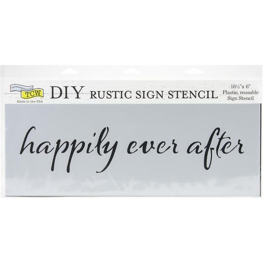 TCW Stencil Happily Ever After / Mollies New Zealand