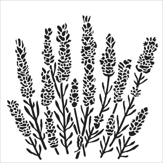 TCW Stencil Lavender / Mollies New Zealand