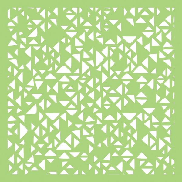 KAISERCRAFT Stencil Tiny Triangles / Mollies New Zealand