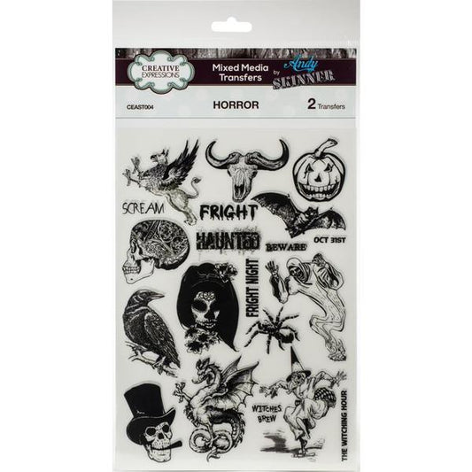 CREATIVE EXPRESSIONS Transfers Horror / Mollies New Zealand