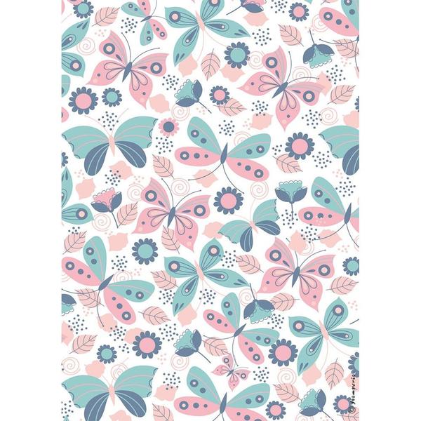 STAMPERIA Rice Paper Butterfly A4 / Mollies New Zealand