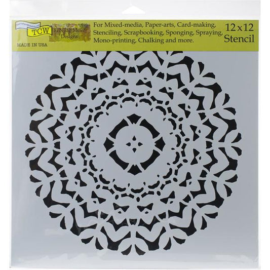 TCW Stencil Boxwood Print / Mollies New Zealand