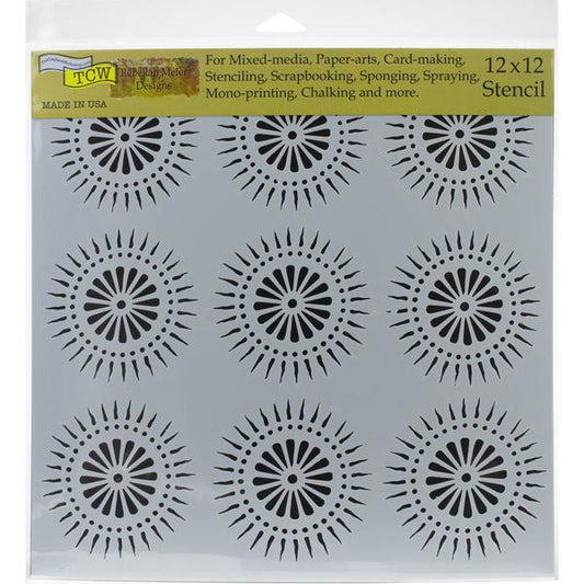 TCW Stencil Petal Burst / Mollies New Zealand