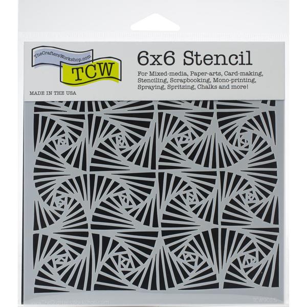 TCW Stencil Fantangle | Mollies Make And Create NZ