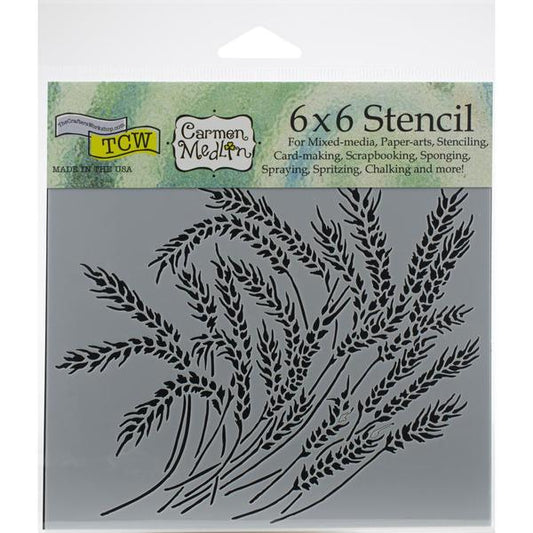 TCW Stencil Wheat Stalks / Mollies New Zealand