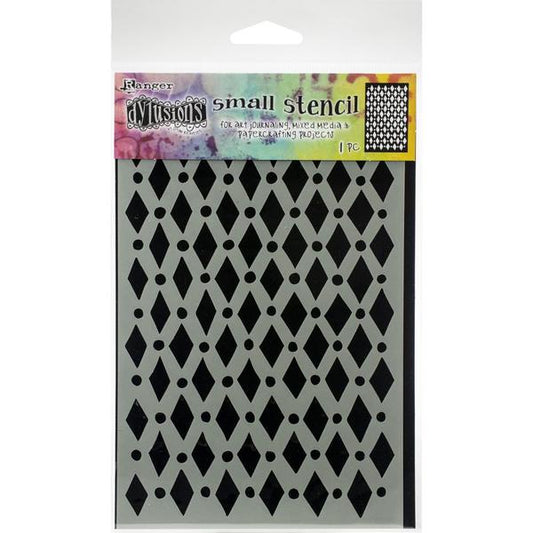 DYLUSIONS Stencil Court Jester | Mollies Make And Create NZ