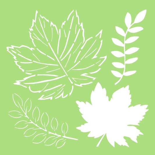 KAISERCRAFT Stencil Autumn Leaves / Mollies New Zealand