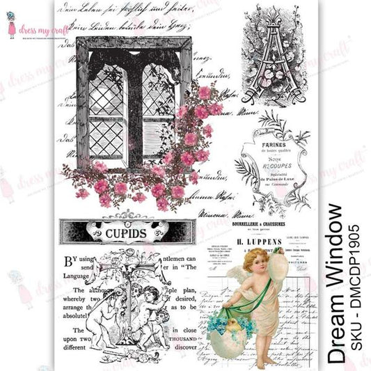 DRESS MY CRAFT Water Transfer Dream Window / Mollies New Zealand