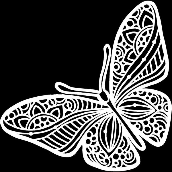 TCW Stencil Joyous Butterfly | Mollies Make And Create NZ