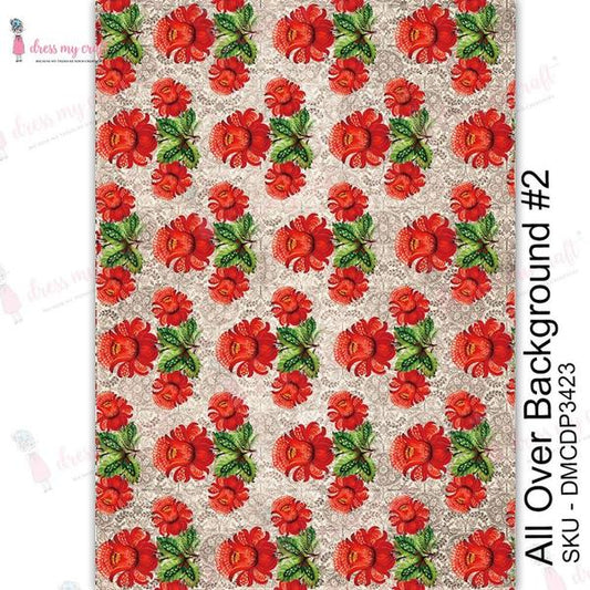 DRESS MY CRAFT Water Transfer All Over Background #2 | Mollies Make And Create NZ