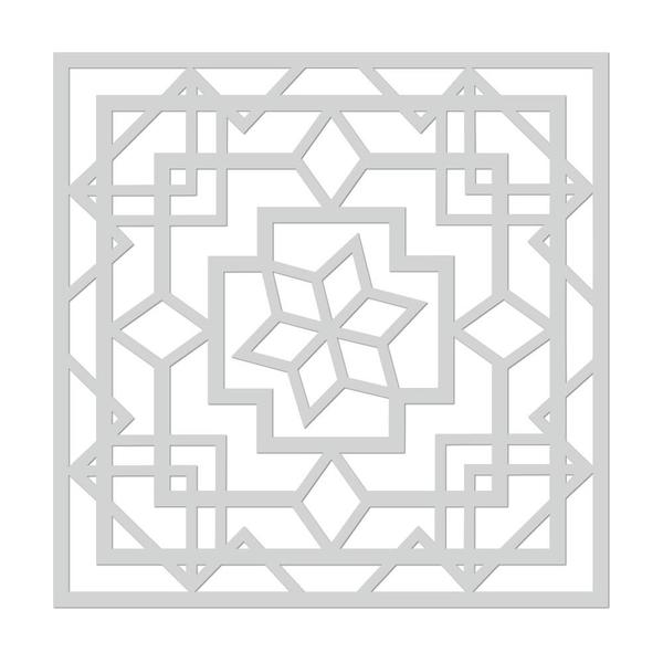 HERO ARTS Stencil Art Deco Lotus / Mollies New Zealand