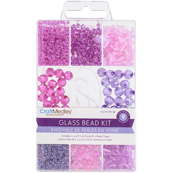 CRAFT MEDLEY Glass Bead Kits Blush / Mollies New Zealand