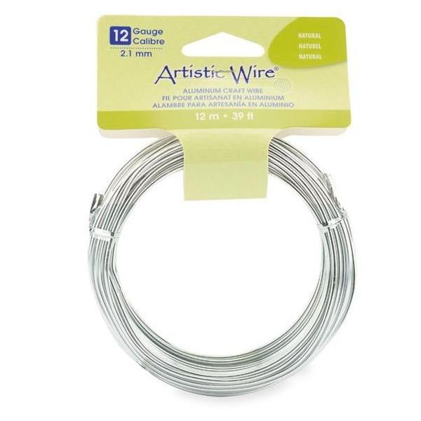 ARTISTIC WIRE Aluminum Silver | Mollies Make And Create NZ