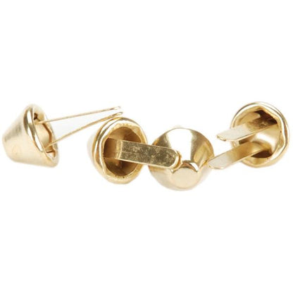 SUNBELT Purse Feet Brass Plate 14mm (9 16") 4 Pack / Mollies New Zealand