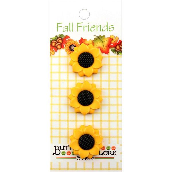 BUTTONS GALORE Sunflowers | Mollies Make And Create NZ
