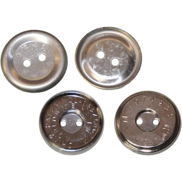 LACIS Magnetic Sew-On Closure Nickel Plate 14mm / Mollies New Zealand