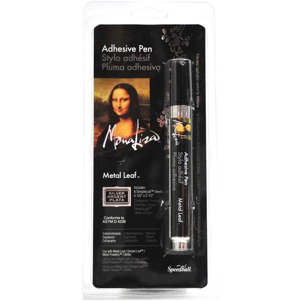 MONA LISA Adhesive Pen Silver / Mollies New Zealand
