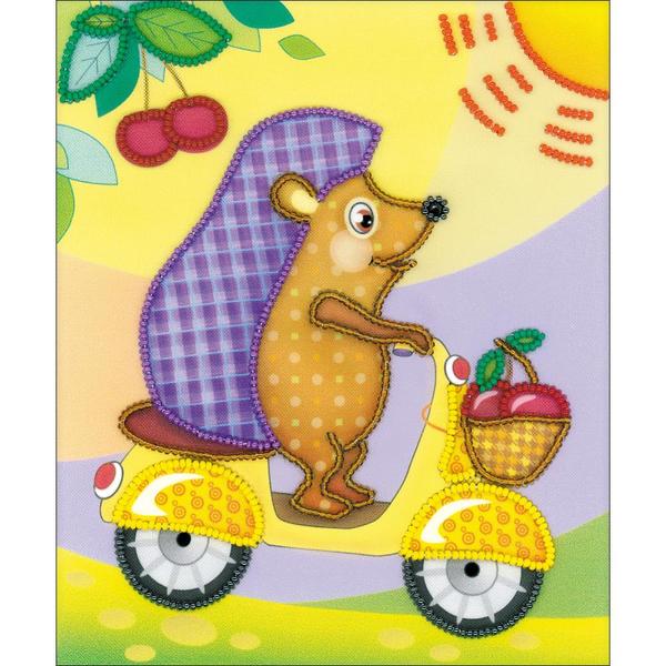 RIOLIS Stamped Cross Stitch Kit Hedgehog / Mollies New Zealand