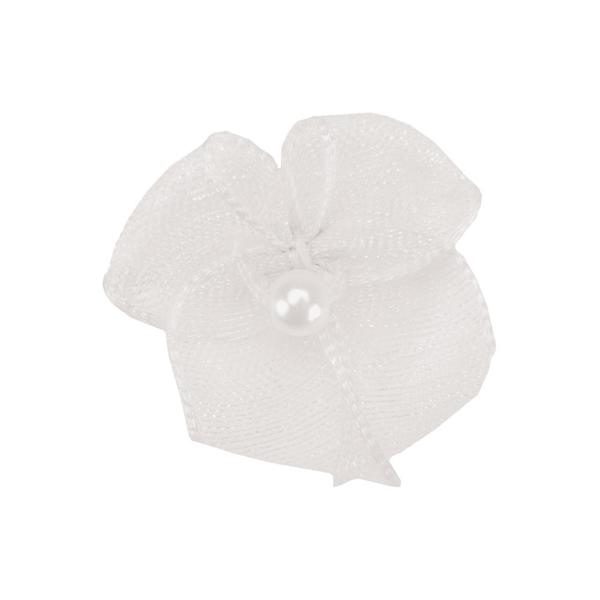 OFFRAY Ribbon Bows White | Mollies Make And Create NZ