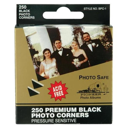 PIONEER Photo Sticker Squares 1.27cm (0.5") 250PK Black / Mollies New Zealand