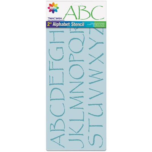 DELTA Stencil Papyrus Uppercase / Mollies New Zealand