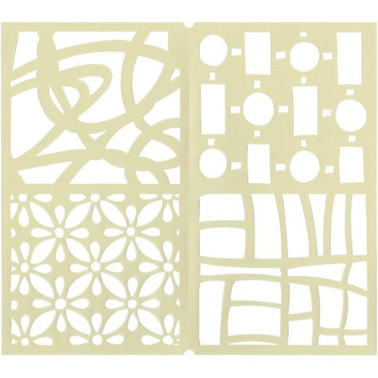 DYLUSIONS Stencil Doodle It Too / Mollies New Zealand