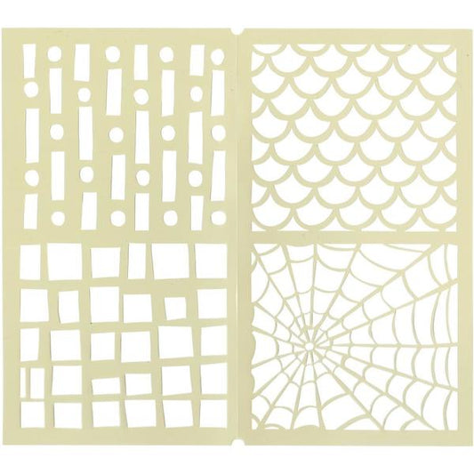 DYLUSIONS Stencil Stencil It Too / Mollies New Zealand