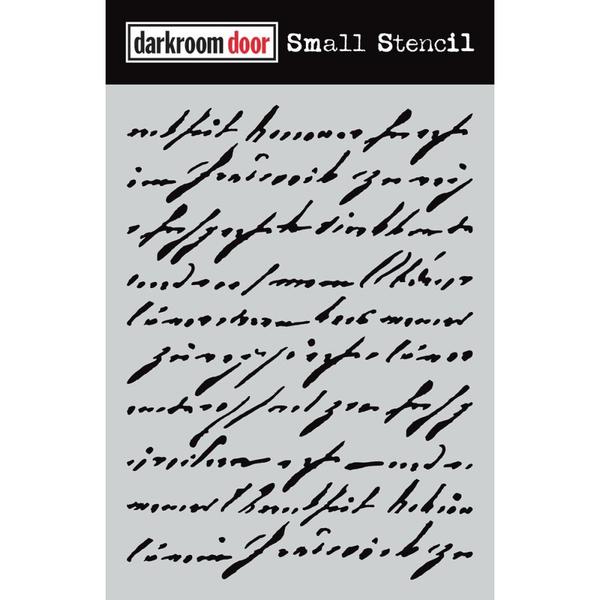 DARKROOM DOOR Stencil Handwritten Script / Mollies New Zealand