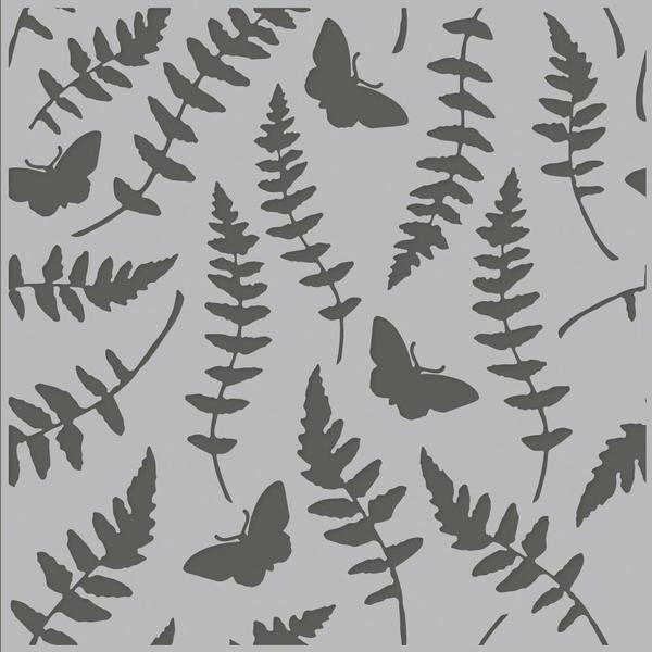 SIMPLE STORIES Stencil Butterfly Fern | Mollies Make And Create NZ