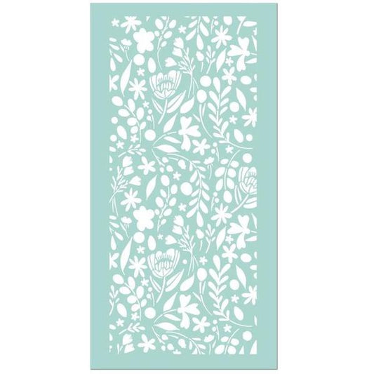 STAMPERIA Stencil Small Flowers Love Story | Mollies Make And Create NZ