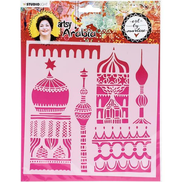 STUDIO LIGHT Stencil NR.10 Artsy Arabia / Mollies New Zealand