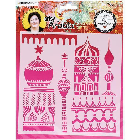 STUDIO LIGHT Stencil NR.10 Artsy Arabia / Mollies New Zealand