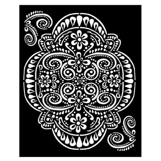 STAMPERIA Stencil Lace Atelier Des Arts | Mollies Make And Create NZ