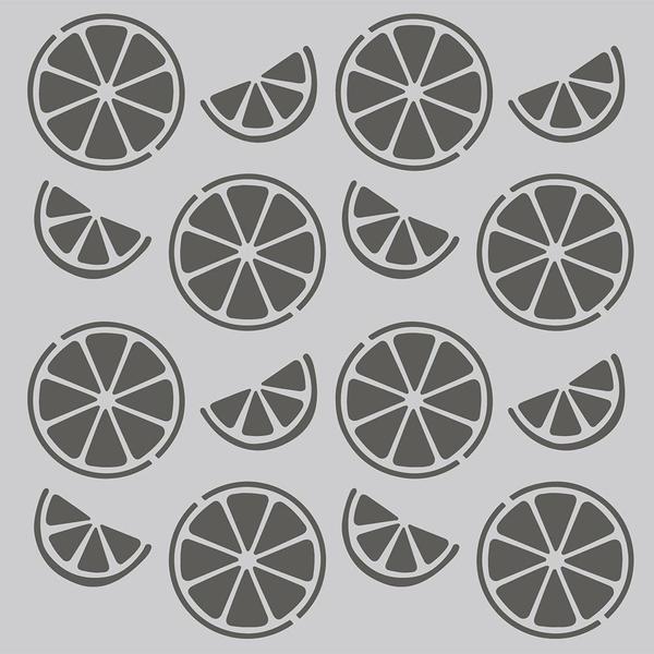 SIMPLE STORIES Stencil Lemon Twist / Mollies New Zealand