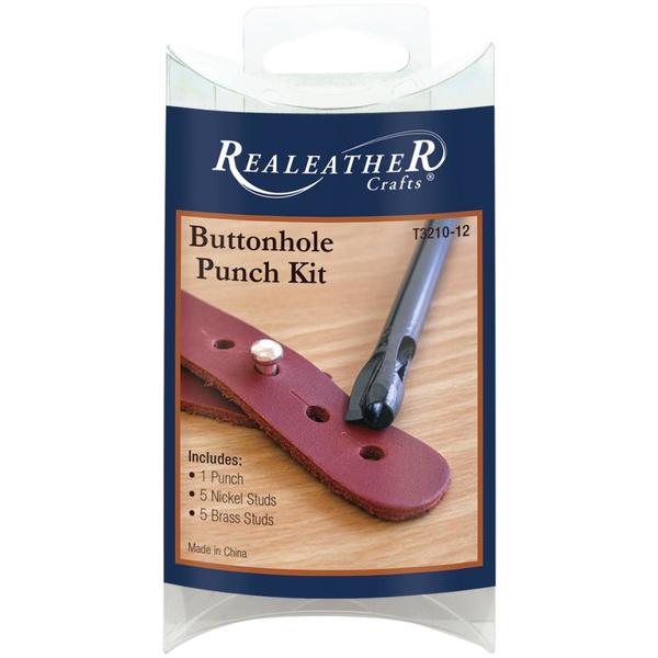 REALEATHER Button Hole Punches | Mollies Make And Create NZ
