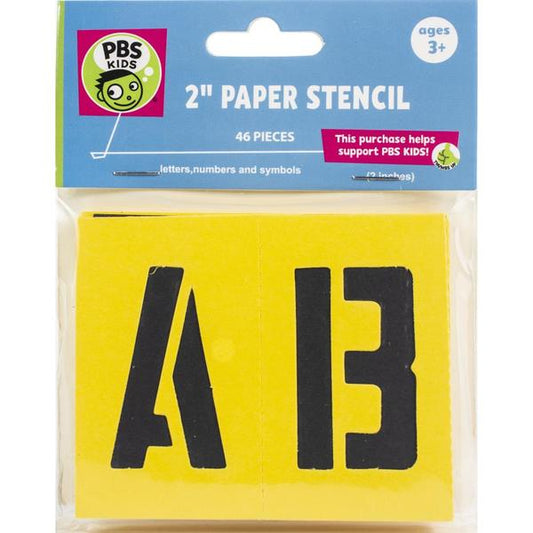 PBS Stencil Alpha/Number / Mollies New Zealand