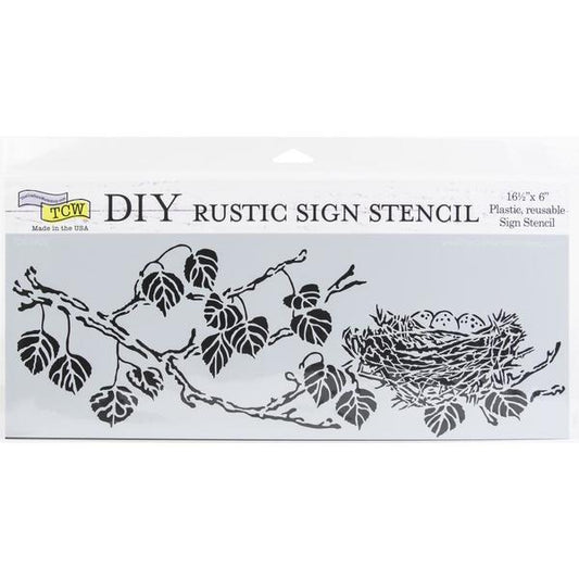 TCW Stencil Blessed Nest / Mollies New Zealand