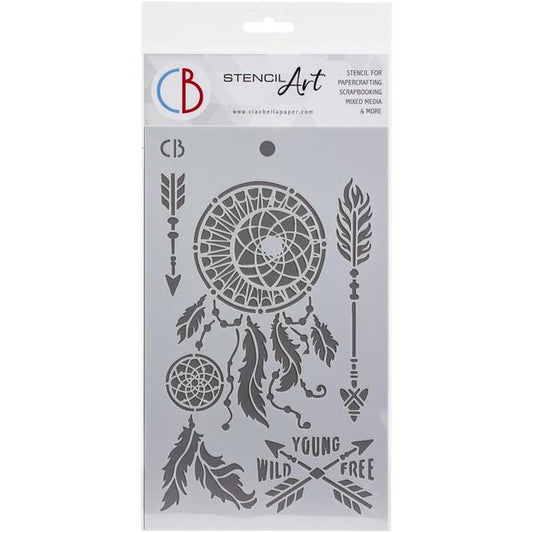 CIAO BELLA Stencil Dreamcatcher / Mollies New Zealand