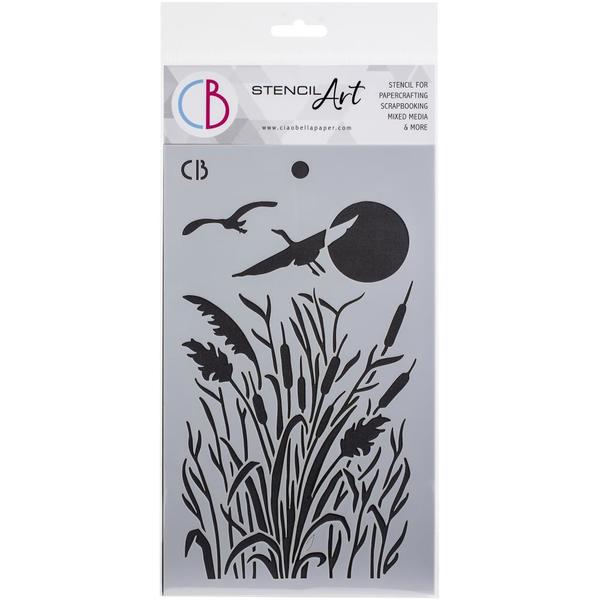 CIAO BELLA Stencil Typha | Mollies Make And Create NZ