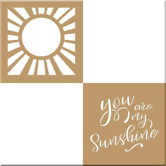 DECO ART Stencil My Sunshine / Mollies New Zealand