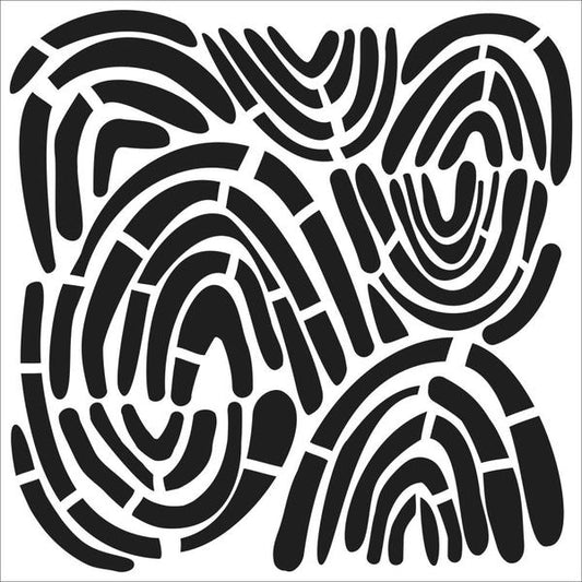 TCW Stencil Rainbow Montage / Mollies New Zealand