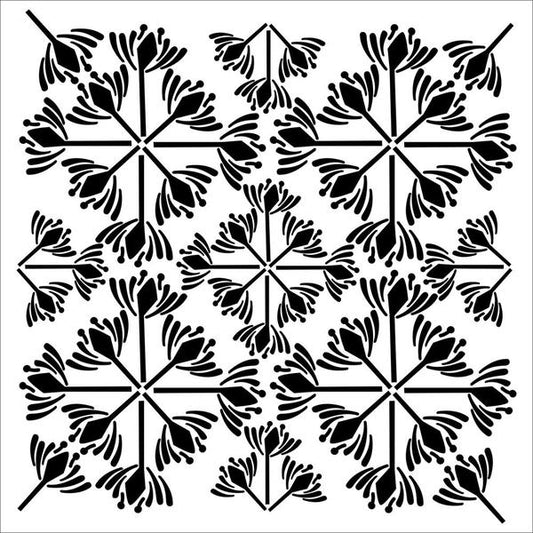 TCW Stencil Garden Tile / Mollies New Zealand